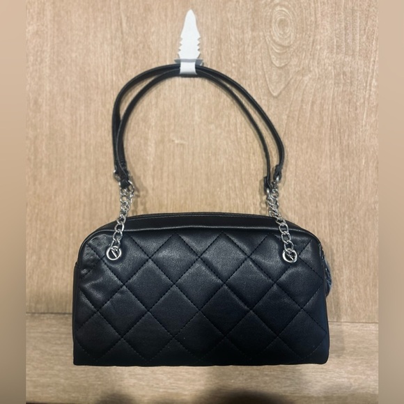 NWT Tahari Black Satchel Calista Bag - Picture 2 of 3